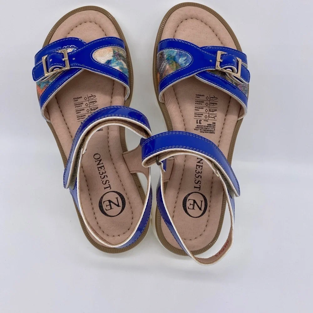 Girls Blue Sandals Size US 13 EU 31